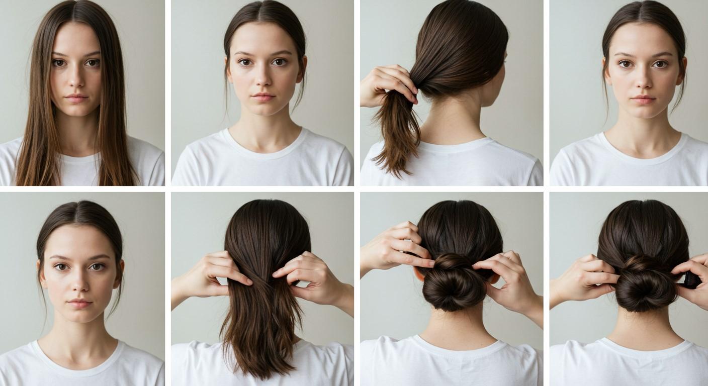 How to Do a Sleek Low Bun Hairstyle Step by Step