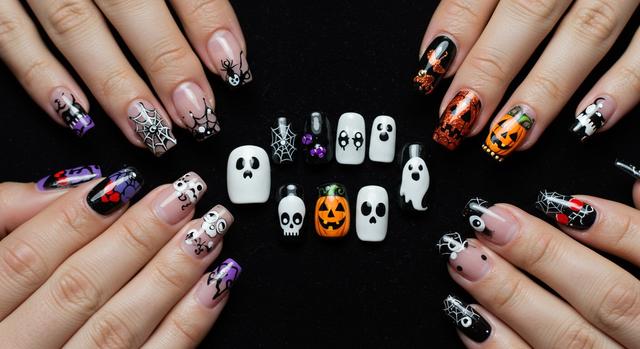 Halloween nail ideas for every nail length that pop