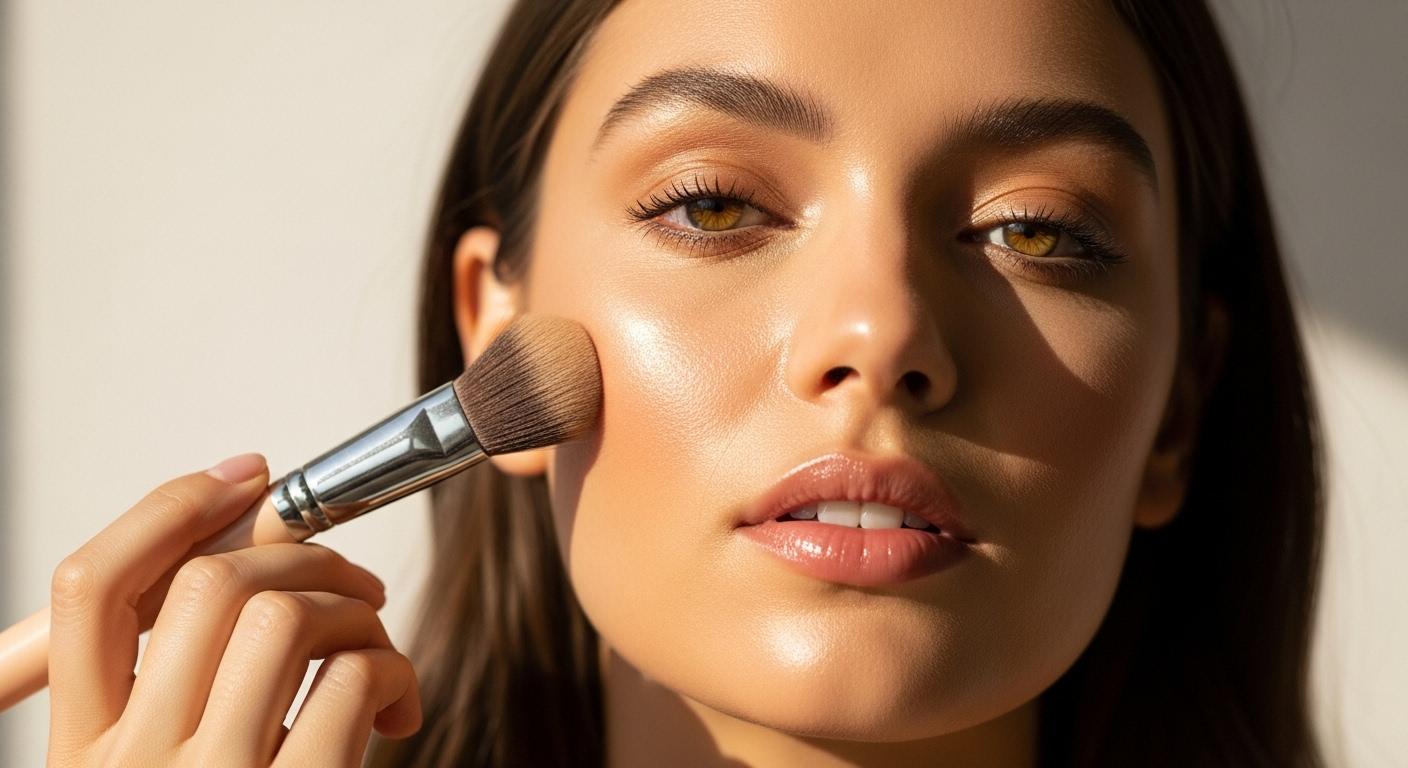 How to Apply Bronzer for a Sun-Kissed Glow  Easy Step-by-Step Guide