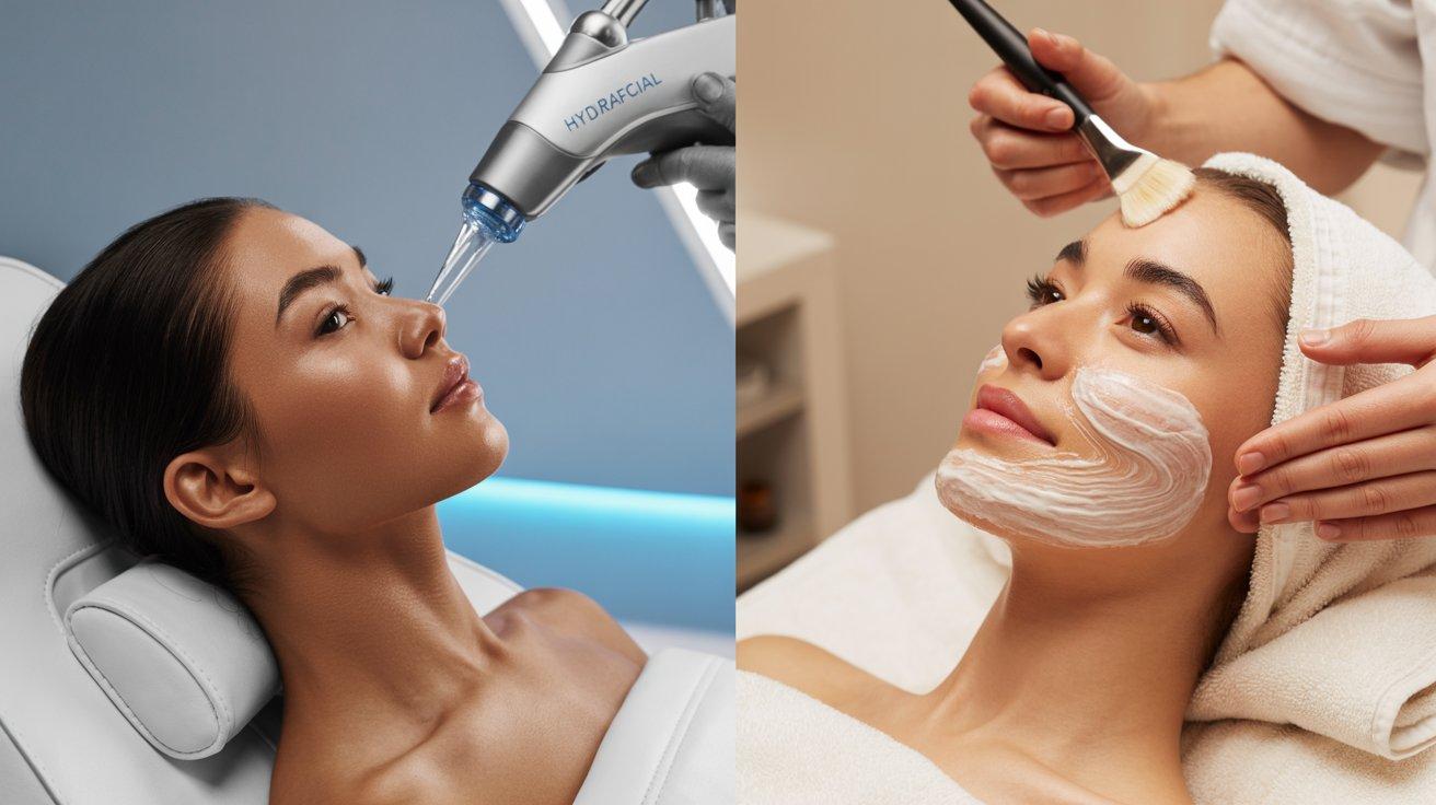Differences Between Hydrafacials and Traditional Facials Explained Clearly Differences Between Hydrafacials and Traditional Facials Explained Clearly