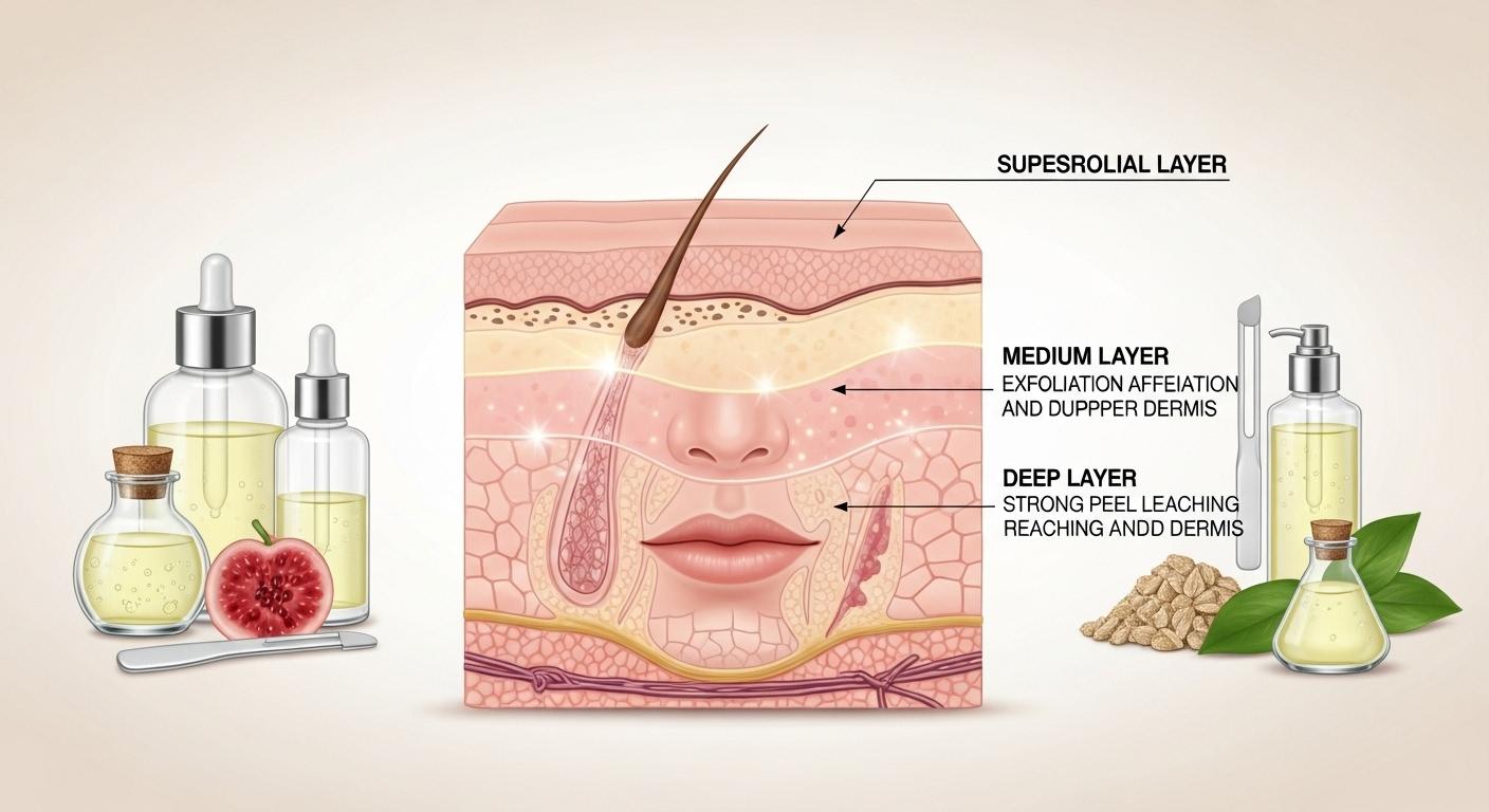 Chemical Peel Depth Levels and When to Use Each Explained Clearly Chemical Peel Depth Levels and When to Use Each Explained Clearly