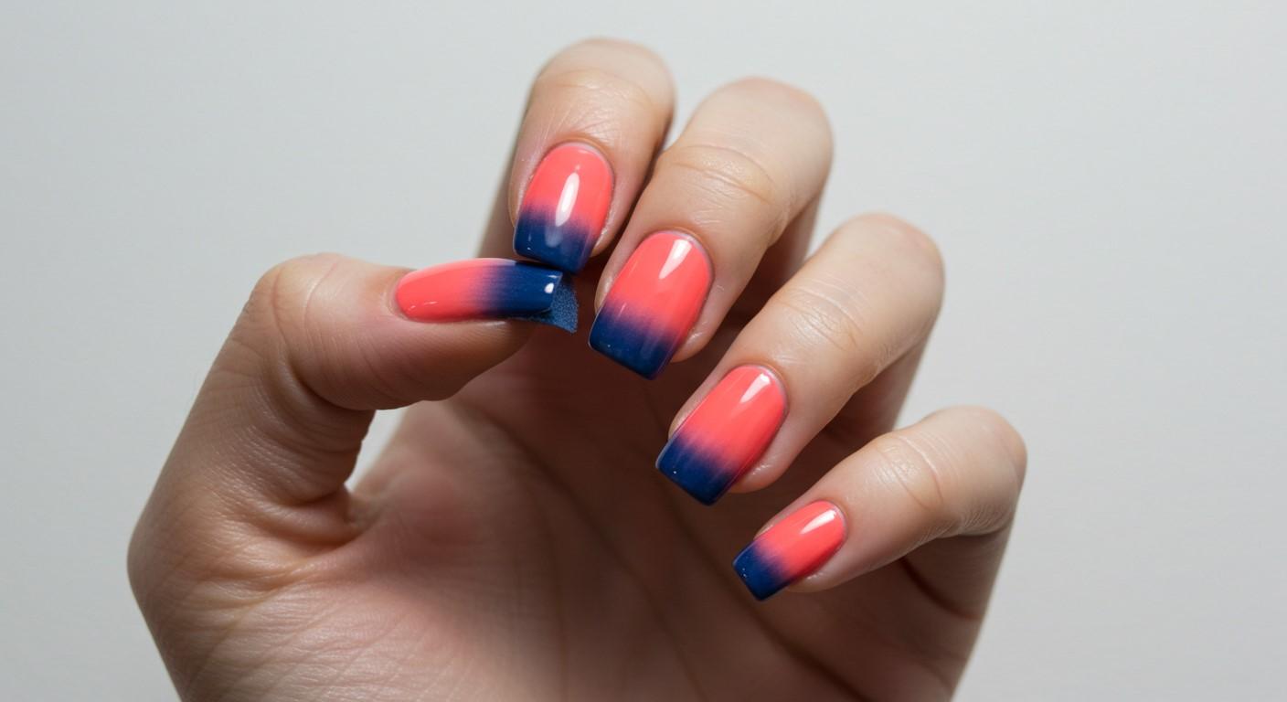 Sponge Gradient Ombre Nails Tutorial: Easy Steps to Try Sponge Gradient Ombre Nails Tutorial: Easy Steps to Try