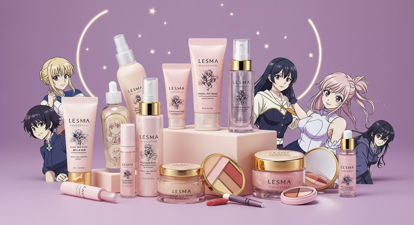 Beauty lines launched with popular anime or comic franchises Beauty lines launched with popular anime or comic franchises