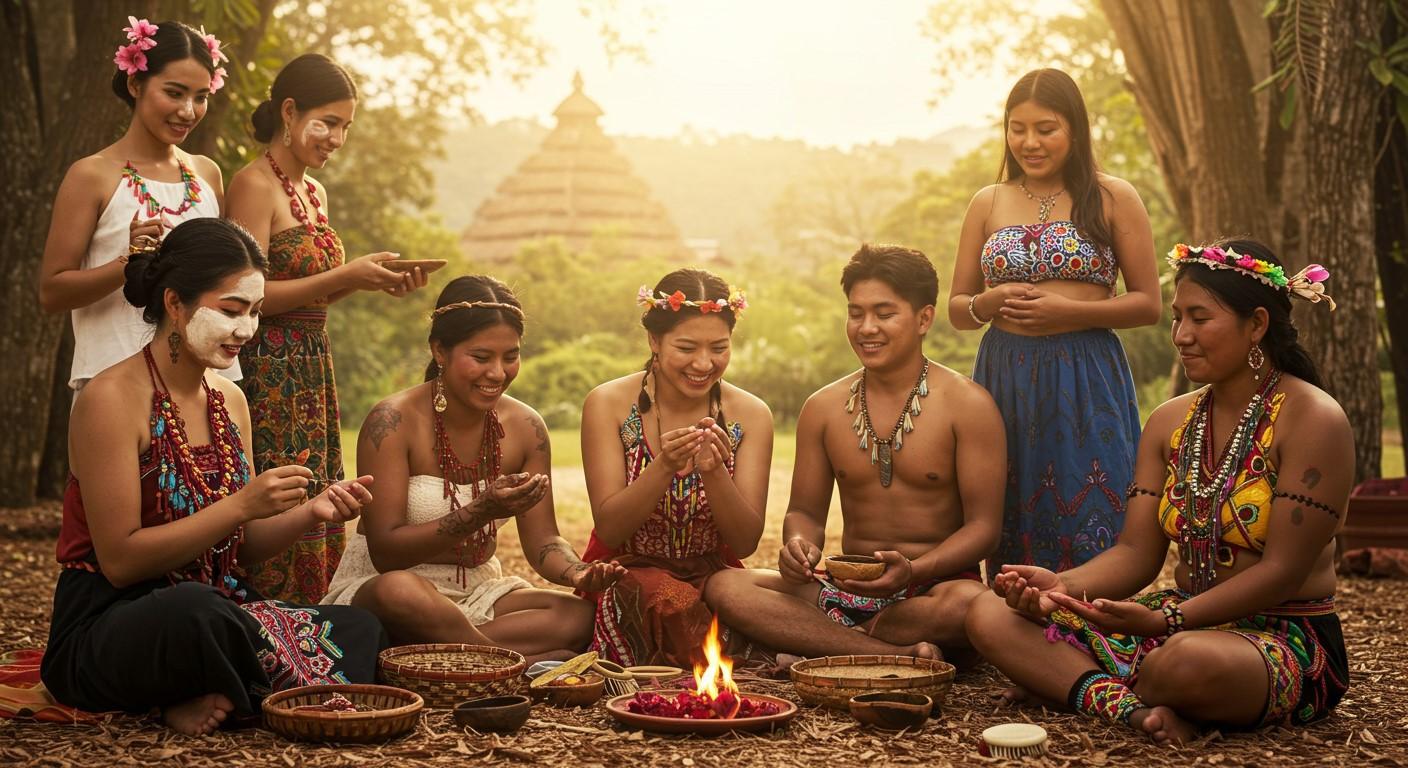 Cultural collaborations highlighting traditional beauty rituals Cultural collaborations highlighting traditional beauty rituals